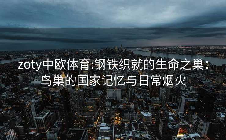 zoty中欧体育:钢铁织就的生命之巢：鸟巢的国家记忆与日常烟火