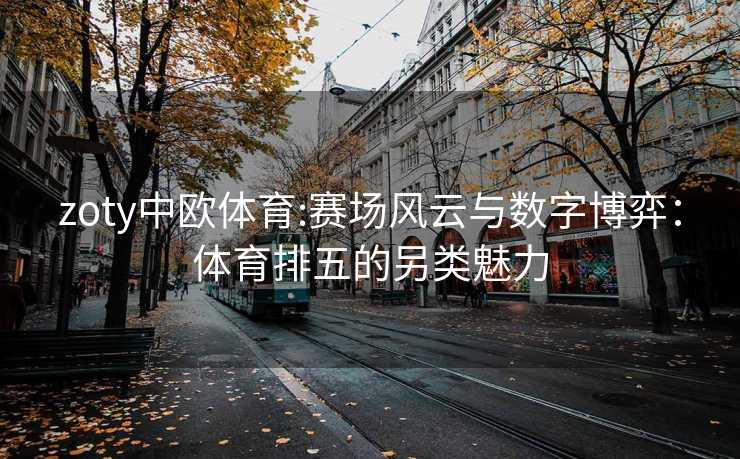 zoty中欧体育:赛场风云与数字博弈：体育排五的另类魅力