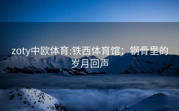 zoty中欧体育:铁西体育馆：钢骨里的岁月回声